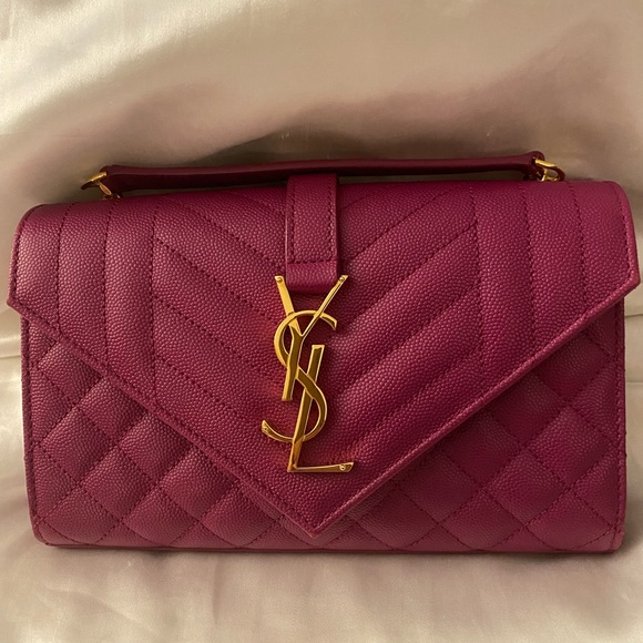 Yves Saint Laurent Handbags - YSL Grain De Poudre triquilt Matelasse ⭐️Holiday Sale ⭐️